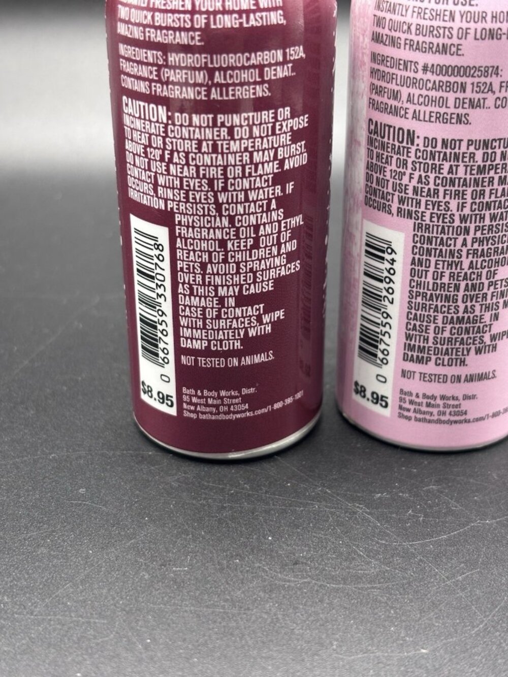 Bath Body & Works 2 Pack Concentrated Room Sprays 1.5 oz Christmas Orange Rose - Picture 10 of 16
